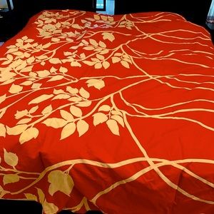 Crate and barrel Marimekko F/Q duvet cover